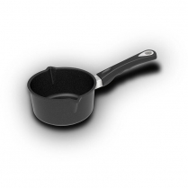 AMT Milk & Sauce Pot, Ø16cm with two spouts 0.9L (Induction)