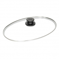 AMT Fish Pan, Lid, 35 x 24cm 18/10 Rim