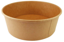 40oz Kraft Shallow Salad Bowl D180 ( fit C26FLID ) 300/cs