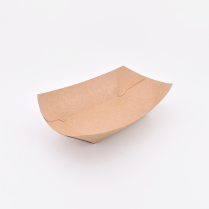 0.5LB Kraft Paper Tray with PE Liner 85*50*36mm 1000/cs