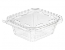 16oz Anti-fog Clear Hinged Tamper Evident Container 200/cs