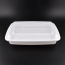 LRR 58oz White Rectangle Container (TY58) 150set/cs