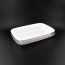LRR 16oz (E16) White Rectangle Container 150set/cs