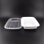 LRR 16oz (E16) White Rectangle Container 150set/cs