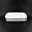 LRR 24oz White Rectangle Container (E24) 150set/cs
