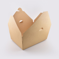 #4 96oz Kraft Togo Food Box 8.5" x6.25" x3.5" 160/cs