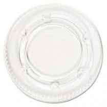 F75 PET Lid For Portion Cup 3.25/4/5oz 2500/cs