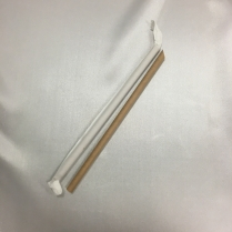 8.5" Kraft Paper Straw 6mm Indiv.Wrap 1000pcs/case
