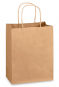 CM8 Kraft Handle Paper Bag (L) 13x9x15" 150/cs