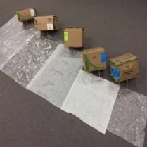 35x50 Garbage Bag Clear Extra-Strong 100/cs