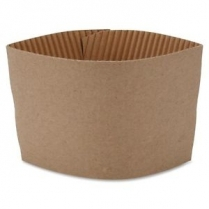 Corrugated Kraft Paper Coffee Sleeve 1000/cs