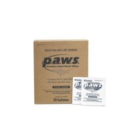 P.A.W.S.® Antimicrobial Wipes - Box of 100