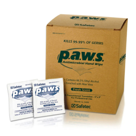 P.A.W.S.® Antimicrobial Wipes - Box of 100