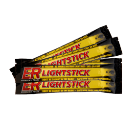 ER™ 12-Hour Yellow Lightsticks - Pack of 10