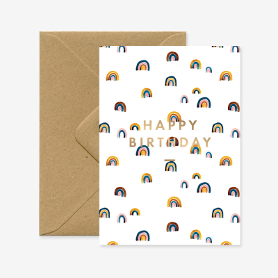 Gold Rainbows Happy Birthday|All The Ways To Say