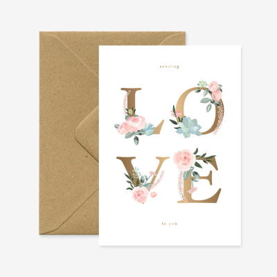 Gold Love Letters|All The Ways To Say