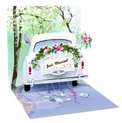 Wedding Car|Up With Paper