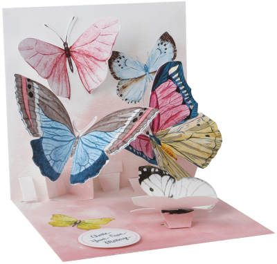 Watercolor Butterflies|Up With Paper