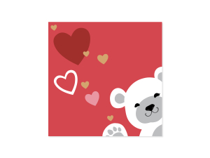 Bears & Hearts|Up With Paper