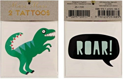 Dinosaur Tattoos-45-1709|Meri Meri
