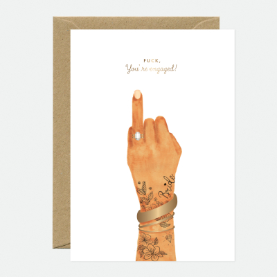 Gold Fuck Engaged|All The Ways To Say