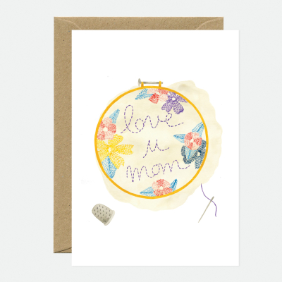 Love U Mum Broderie|All The Ways To Say