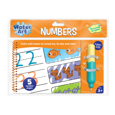 Numbers Water Art Book|Peaceable Kingdom