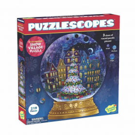 Puzzlescopes: Winter Village|Peaceable Kingdom