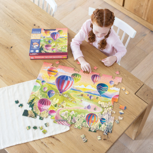 Pass-Along Puzzle: Hot Air Balloons|Peaceable Kingdom