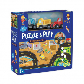 Puzzle And Play: Construction Site|Peaceable Kingdom
