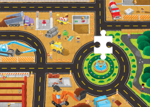 Puzzle And Play: Construction Site|Peaceable Kingdom
