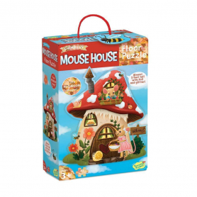 Floor Puzzle: Mouse House|Peaceable Kingdom