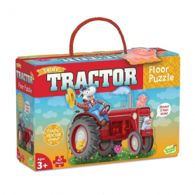 Floor Puzzle: Tractor|Peaceable Kingdom