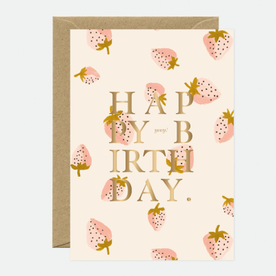 Gold Strawberries Bday|All The Ways To Say
