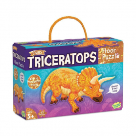 Floor Puzzle: Triceratops|Peaceable Kingdom