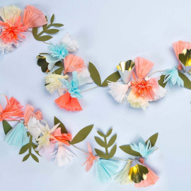 Flower Bouquet Garland-45-2081|Meri Meri