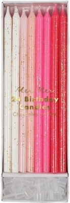 Pink Straight Birthday Candle-45-2096|Meri Meri