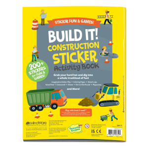 Sticker Activity Book: Build It! Construction