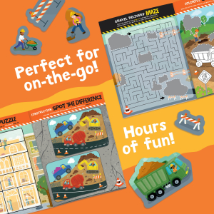 Sticker Activity Book: Build It! Construction