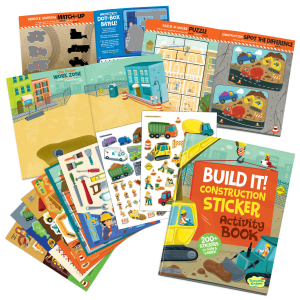 Sticker Activity Book: Build It! Construction