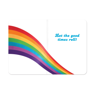 Strawberry Roller Skate Card|Peaceable Kingdom