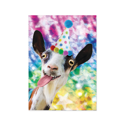 Hoping Your Birthday Is The G.O.A.T.! Card|Peaceable Kingdom