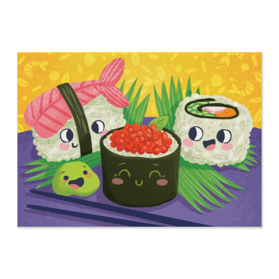 Sushi Card|Peaceable Kingdom