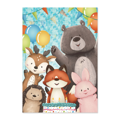 Have A Wild Birthday Card|Peaceable Kingdom