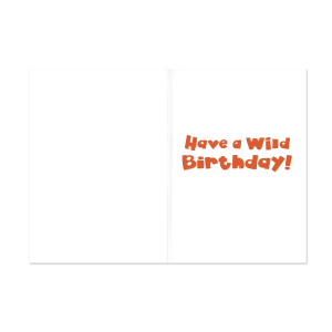 Have A Wild Birthday Card|Peaceable Kingdom
