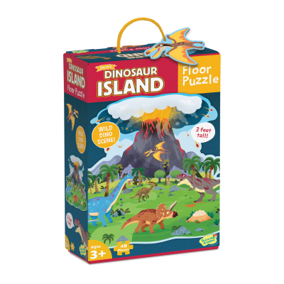 Floor Puzzle: Dinosaur Island|Peaceable Kingdom