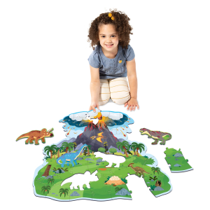 Floor Puzzle: Dinosaur Island|Peaceable Kingdom