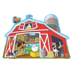 Floor Puzzle: Barn Buddies|Peaceable Kingdom