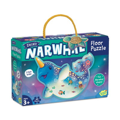 Floor Puzzle: Narwhal|Peaceable Kingdom