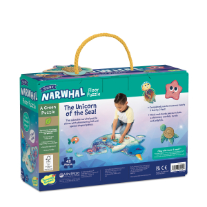 Floor Puzzle: Narwhal|Peaceable Kingdom